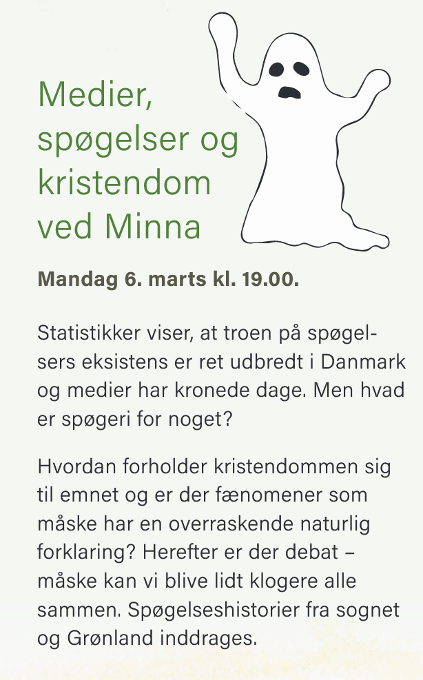 Medier, spøgelser og kristendom ved Minna Winsløw